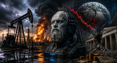 Πρόβλεψη σοκ από το μοντέλο «Σωκράτης»: Παγκόσμιο κραχ χρέους λόγω Ιράν – Μετά το πετρέλαιο, έρχεται η σειρά των τραπεζών