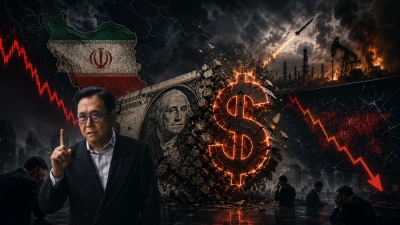 Kiyosaki’s nightmare prediction: The collapse of the dollar is coming – The Iranian move triggering the economic time bomb