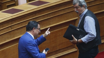 Μαλλιά κουβάρια ξανά στην Βουλή ο Γεωργιάδης με τον Πολάκη: Είσαι ένοχος με τη βούλα του δικαστηρίου Κρητικέ, εγώ αθωώθηκα