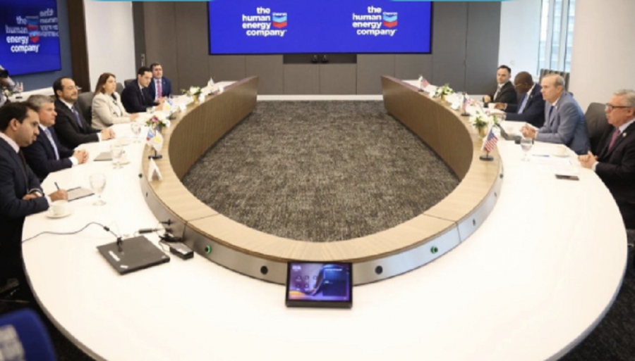 Συνάντηση Χριστοδουλίδη με την ηγεσία της Chevron – «Η παρουσία της εταιρείας ενισχύει την δυναμική της Κυπριακής ΑΟΖ»