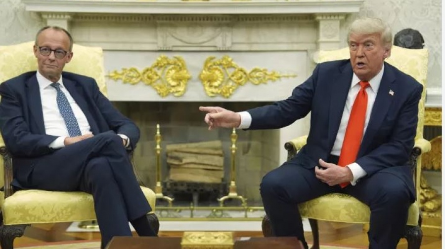 Bild: Ο Trump ενημέρωσε τον Γερμανό καγκελάριο Merz  για τις επαφές Steve Witkoff με Putin