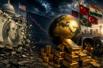 China prepares for the unthinkable as the United States economy faces a potential burst: Dollar in decline, bond sell-offs, and the return of gold