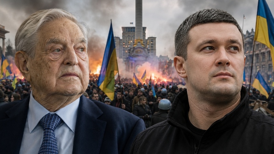 Ρωσική βόμβα: O Soros κρύβεται πίσω από τον Fedorov και τις διαδηλώσεις στην Ουκρανία  - «Καταιγίδα θα χτυπήσει τον Zelensky»