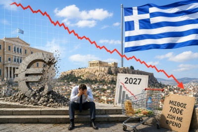 Greece heading toward a new economic shock by 2027 - Levy Institute warns of fragile growth built on low wages and consumption