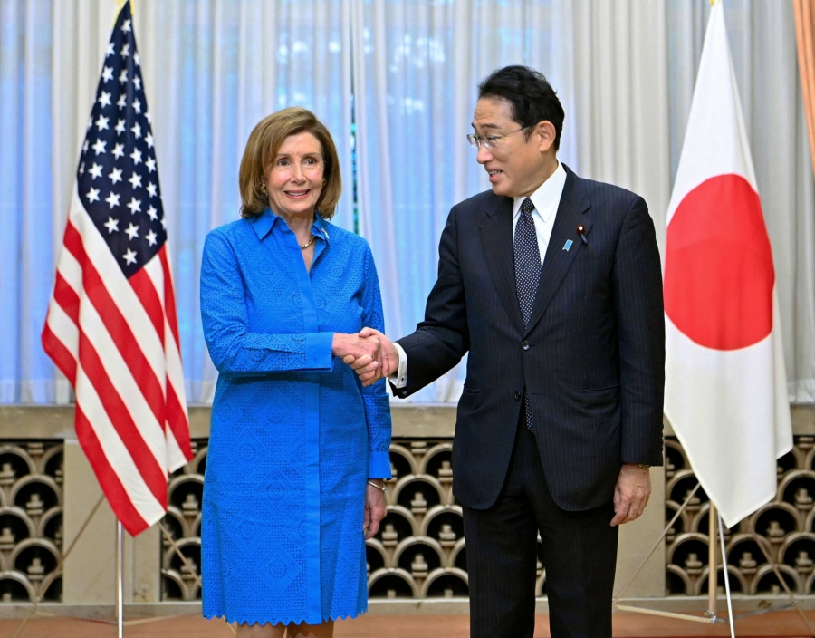 Pelosi (ΗΠΑ): Η επίσκεψη μου στην Ταϊβάν δεν είχε σκοπό να αλλάξει το status quo