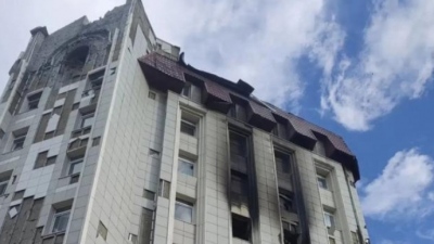 Οι Ουκρανοί χτύπησαν 26 φορές με drones το δημαρχείο του Energodar κοντά στον πυρηνικό σταθμό της Zaporizhia
