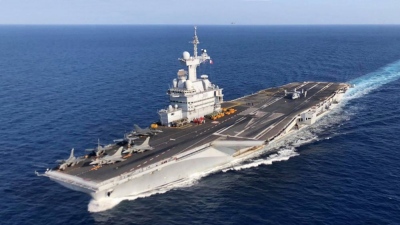 Το αεροπλανοφόρο Charles-de-Gaulle αναχώρησε από τη Μέση Ανατολή και επιστρέφει στη Γαλλία