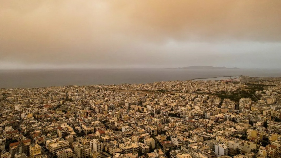 Αφρικανική σκόνη: Οι περιοχές που θα επιβαρυνθούν περισσότερο το Σάββατο 16/5