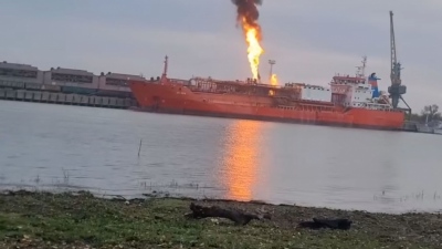 Russian dread on the Danube - Unprecedented Geran attack incinerates Turkish LNG tanker - Tri-national shock