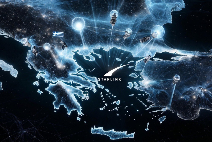 Η Starlink επέλεξε την Ελλάδα ως επίσημο δορυφορικό κόμβο των Βαλκανίων