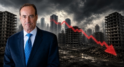 Εφιαλτική πρόβλεψη Harry Dent: Έρχεται νέο 2008 στα ακίνητα – Το κραχ θα διαλύσει την αγορά, εφιάλτης ως το 2040