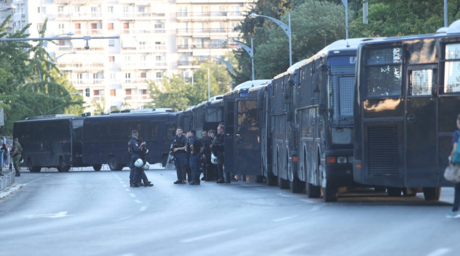 Συγκεντρώσεις στη Θεσσαλονίκη: 16 προληπτικές προσαγωγές από την ΕΛ.ΑΣ.