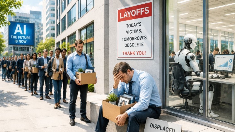 «Σταματήστε να προσλαμβάνετε ανθρώπους» - Οργή στις ΗΠΑ με διαφήμιση εταιρείας ΑΙ - Θα χαθούν εκατοντάδες χιλιάδες θέσεις εργασίας