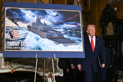 «Χρυσό πολεμικό στόλο» ονειρεύεται ο Trump – Ανακοίνωσε σχέδια για νέα πολεμικά πλοία με όνομα «Trump-class»