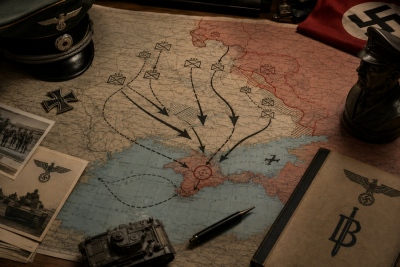French generals plan new Operation Barbarossa in Russian Crimea, striking 24 hours a day