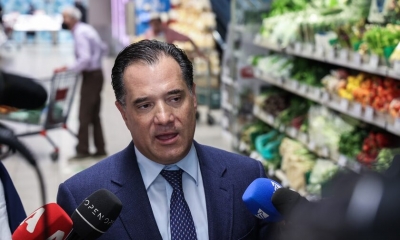 Γεωργιάδης (υπ. Ανάπτυξης) για καλάθι νοικοκυριού: Οι τιμές υποχωρούν για πέμπτη συνεχόμενη εβδομάδα