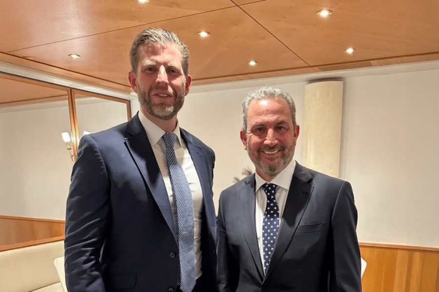 Το real estate στην Ελλάδα συζήτησε με Eric Trump o Αλέξανδρος Εξάρχου