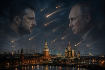 Zelensky launches massive wave of 660 drones against Russia while secretly demanding heavy Western weapons as analysts claim Ukrainian leader has gone mad