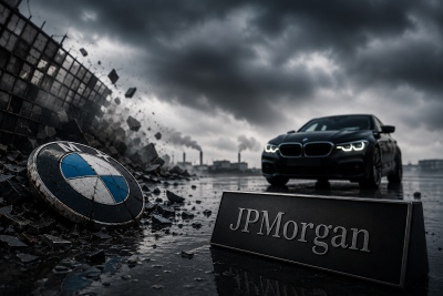 Εφιαλτική πρόβλεψη JPMorgan - Κατάρρευση μετοχής της BMW 12% και φόβοι για ντόμινο σε Mercedes και Volkswagen
