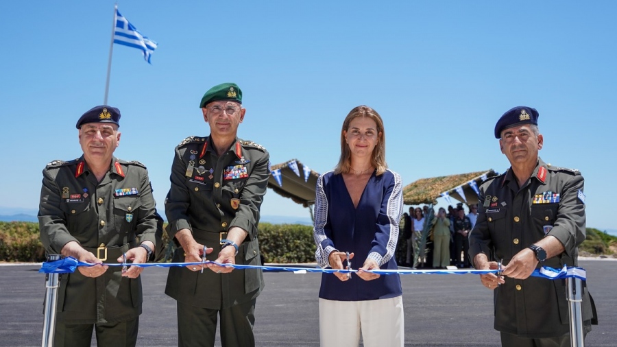 Εγκαίνια του ανακατασκευασμένου Επιτηρητικού Φυλακίου «ΑΚΡΩΤΗΡΙ» στη Λέσβο με δωρεά του Κοινωφελούς Ιδρύματος Αθανάσιος Κ. Λασκαρίδης