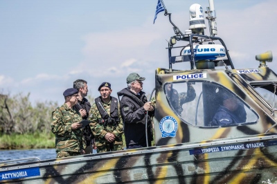 Τασούλας από το Δέλτα του Έβρου: Σε καλά χέρια τα ελληνικά σύνορα, κανείς δεν μπορεί να τα αμφισβητήσει