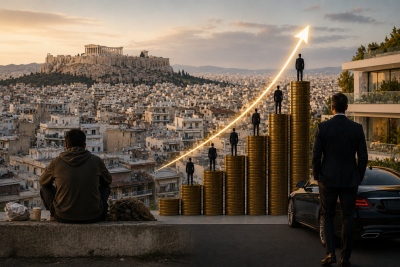 Οι φτωχοί φτωχότεροι και οι πλούσιοι πλουσιότεροι - Πάνω από 82.000 εκατομμυριούχοι στην Ελλάδα