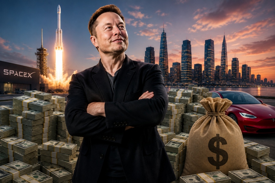 Τρομερή πρωτιά! - O Elon Musk γίνεται την Παρασκευή 12/6 ο πρώτος τρισεκατομμυριούχος στην ιστορία