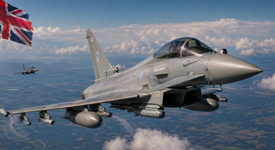Πολεμική κόλαση -  Βρετανικά Eurofighter στη Ρουμανία πήραν θανάσιμη εντολή  να χτυπάνε ρωσικά αεροσκάφη στην Ουκρανία