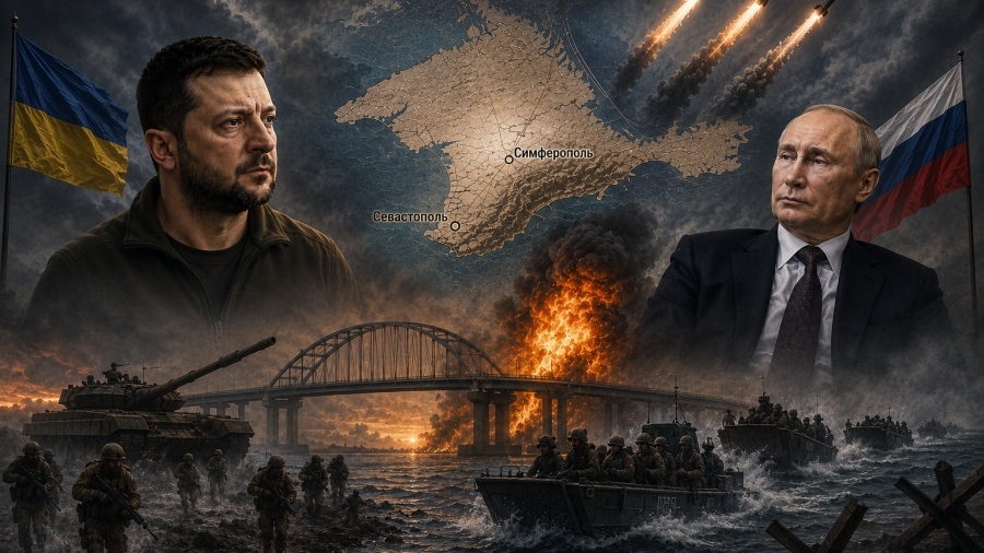 Zelensky orders triple strike and invasion of Crimea – Russia warns... of a nuclear catastrophe