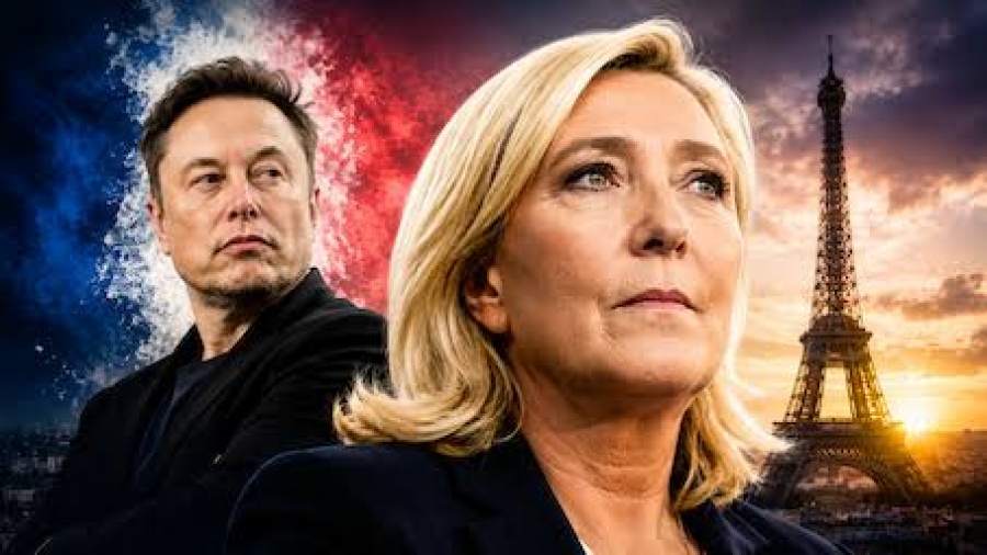 Ασύλληπτη βόμβα από Musk: Η Marine Le Pen είναι η τελευταία ελπίδα της Γαλλίας