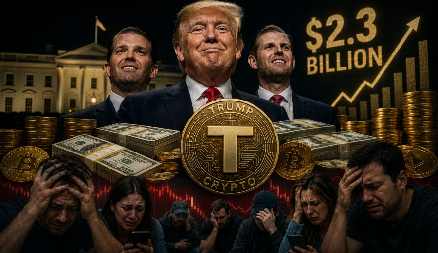 Το «κόλπο» των Trump στα crypto - Κέρδη - ρεκόρ 2,3 δισ. δολ. για την οικογένεια, καταστροφή για χιλιάδες επενδυτές
