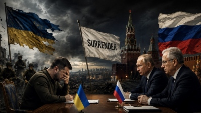 The time has come - End of war with surrender of Ukraine, Zelensky falls - Why the US suddenly requests talks with Russia
