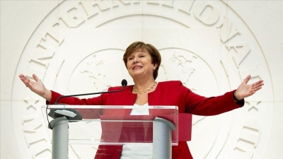 «Θα είμαστε εκεί» διαβεβαιώνει η Georgieva (ΔΝΤ) προς τις χώρες που θα πληγούν από μια σύγκρουση Ρωσίας - Ουκρανίας