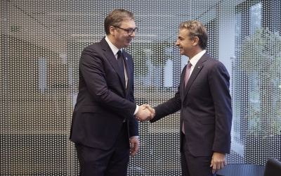 Συνάντηση Μητσοτάκη - Vucic: Στο επίκεντρο ενέργεια και ευρωπαϊκή πορεία της Σερβίας