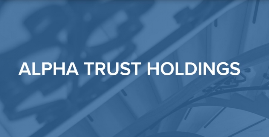 Alpha Trust Συμμετοχών: Στο 96,95% το ποσοστό της Alpha Bank