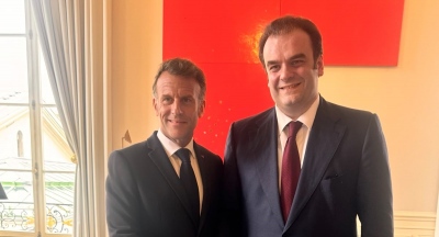 Συνάντηση Πιερρακάκη - Macron στο Μέγαρο Ηλυσίων: Ενισχύεται περαιτέρω η ελληνογαλλική οικονομική συνεργασία