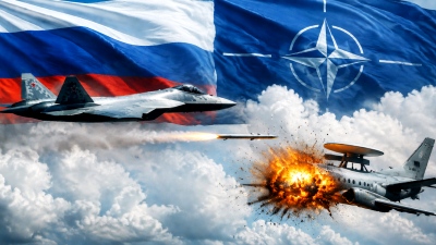Τυφλώθηκε το «μάτι του ΝΑΤΟ» - Ρωσικό Su-57 κατέστρεψε ολοσχερώς ένα αναγνωριστικό Saab 340 των Ουκρανών
