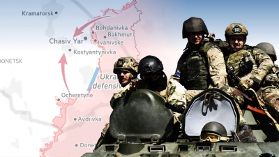 Ηλεκτροσόκ - Νέα Avdiivka η Konstantynivka - Οι Ρώσοι αποκόπτουν την πόλη από τη Druzhkovka, οι Ουκρανοί σε φονική περικύκλωση