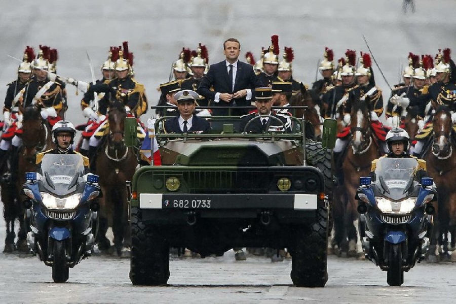 Επιμένει ο επικίνδυνος Macron: Στρατεύματα στην Ουκρανία εάν οι Ρώσοι σπάσουν την πρώτη γραμμή και… εάν το ζητήσει το Κίεβο