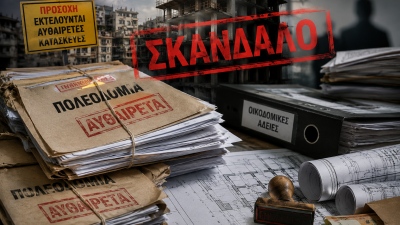 Ραγδαίες εξελίξεις - Σαρωτικοί έλεγχοι σε όλες τις πολεοδομίες - «Φύλλο και φτερό» περιουσίες, τραπεζικοί λογαριασμοί