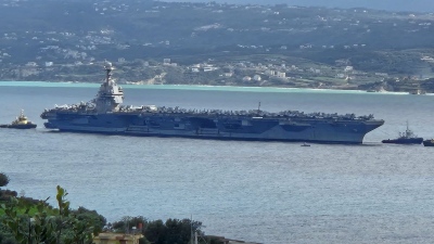 Τύμπανα πολέμου στην Κρήτη - Το USS Gerald R. Ford «δένει» στη Σούδα – Εμπλοκή της Ελλάδας στη σύγκρουση ΗΠΑ με Ιράν