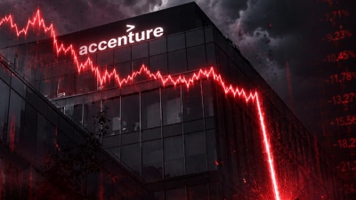 Κραχ σε Accenture: Βουτιά ρεκόρ στη Wall – Σοκ λόγω τεχνητής νοημοσύνης για τα λευκά κολάρα