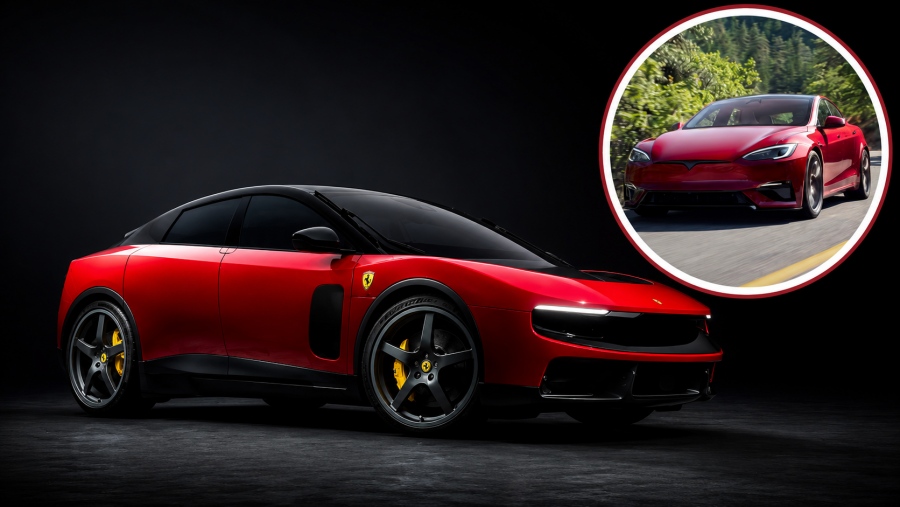 Ferrari εναντίον Tesla: Το ηλεκτρικό Luce των 640.000 δολαρίων χάνει κατά κράτος από το Model S Plaid