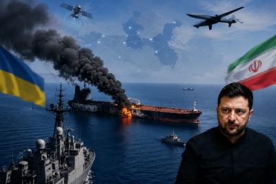 The war map is changing: Caspian Sea blazes with Zelensky's signature - Iranian retaliation against Ukraine