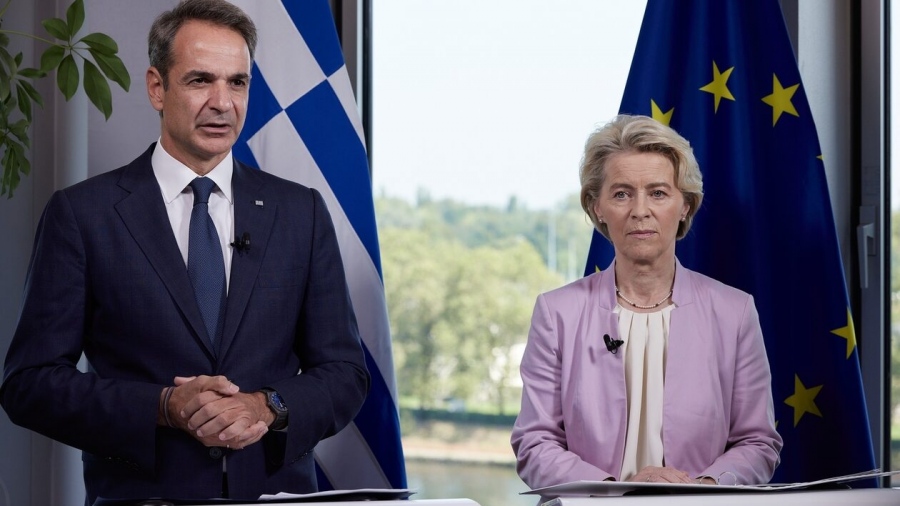 Μητσοτάκης, Von der Leyen σφραγίζουν την κρίση «επιβίωσης» των Ελλήνων - Απόλυτοι πρωταγωνιστές στην καταστροφή της Ελλάδας