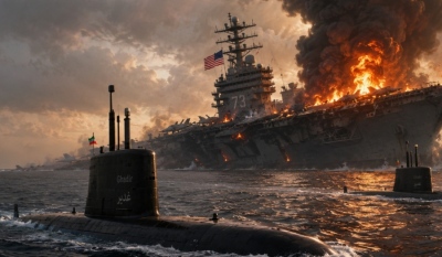 Shock in the US – Iran's... dolphins sink aircraft carriers – Disclosure about terror simulations with Ghadir submarines