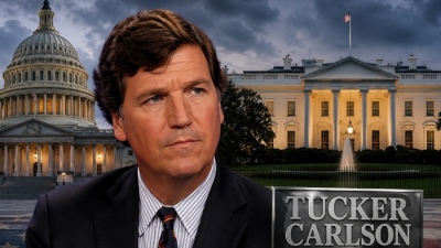 Tucker Carlson backs third party to disrupt the system while claiming Trump has suddenly turned Democratic