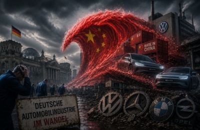 Europe shocked by Beijing dragon as Chinese investment in Germany overtakes American for first time since 1945