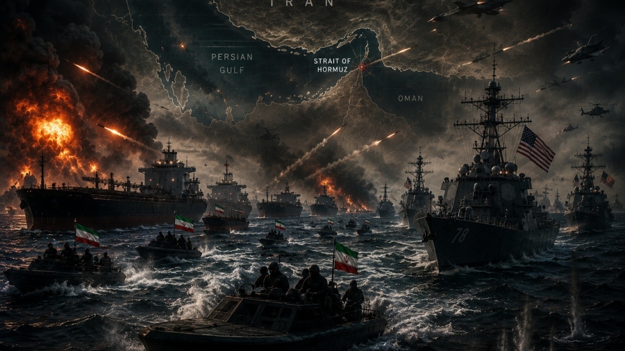 Naval battle... shock in Hormuz – Iran ready with 23 
