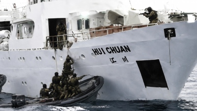 Seizure of China-operated floating armory Hui Chuan sparks Hormuz and Kurdistan escalation as Iran pushes US-China standoff to the brink
